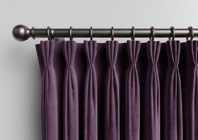 Odessa Velvet, Aubergine - Made to Measure Curtains - Image 11